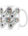 Pyramid International Taza de Desayuno Nintendo Patrón Mando Snes 300 Ml