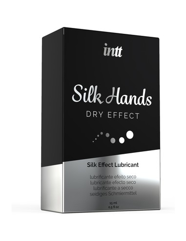INTT Silk Hands Lubricante de Silicona Efecto Seco 15 ml | Kiwiku