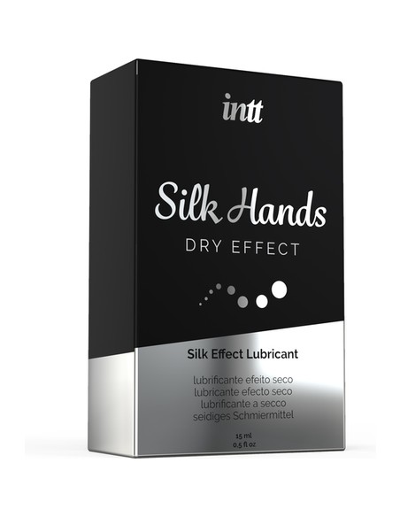 INTT Silk Hands Lubricante de Silicona Efecto Seco 15 ml | Kiwiku