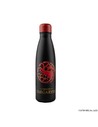Cinereplicas Botella Metálica Casa Targaryen 500 Ml Acero Inoxidable Con Diseño Fire & Blood 7x26,5 Cm