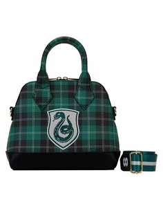 loungefly_harry_potter_bandolera_varsity_slytherin_-_mochila_cruzada_oficial_con_detalles_en_verde_y_plata