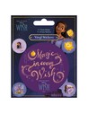 Pyramid International Pack de 5 Pegatinas Wish (magic In Every Wish) de 7,5 Cm y 3 Cm para Decoración y Coleccionismo
