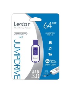 Memoria USB 3.0 S23 64GB Purpura LJDS23-64GABEU kiwiku.com