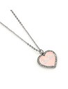 The Carat Shop Collar Corazón Rosa Con Cristal de Barbie