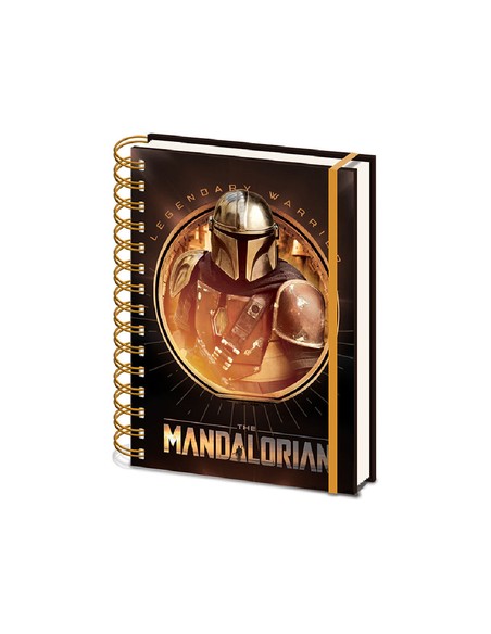 pyramid_international_libreta_con_espiral_the_mandalorian_a5_star_wars_5051265730527_oferta