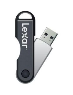 Memoria lexar usb 16GB JUMPDRIVE TWIST SILVER LJDTT16GABEU kiwiku.com