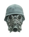 Ghoulish Máscara Guerra Química Talla Única Protección Respiratoria Completa