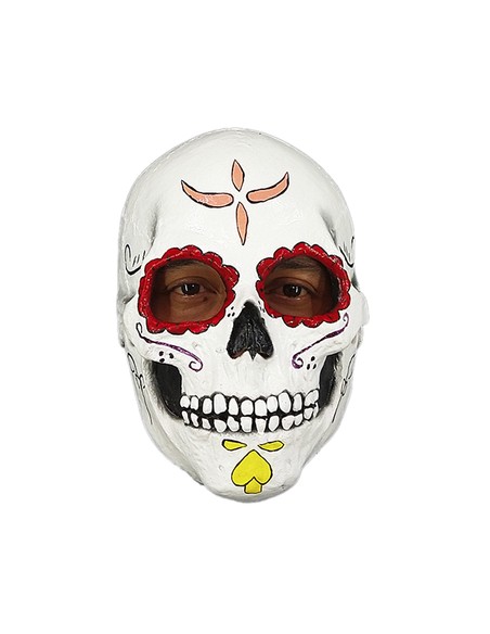 ghoulish_máscara_calavera_catrina_talla_Única_para_disfraz_de_día_de_muertos_0886390264563_oferta