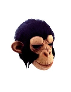 ghoulish_máscara_chimpancé_george_talla_Única_para_disfraz_de_halloween_o_fiestas_temáticas_0886390263092_oferta