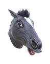 Ghoulish Máscara Caballo Oscuro Talla Única para Disfraz de Halloween