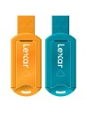Memoria lexar usb 2.0 8gb jumpdrive v20 2-pack- LJDV20-8GBABEU2.