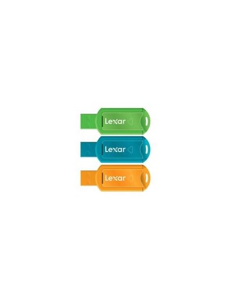 Memoria lexar usb 8gb jumpdrive v20 3-pack LJDV20-8GBABEU3 kiwiku.com