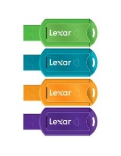 Memoria lexar usb 8gb jumpdrive v20 4-pack LJDV20-8GBABEU4 kiwiku.com