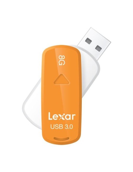 Memoria lexar usb 3.0 s33 8gb orange LJDS33-8GBABEU kiwiku.com