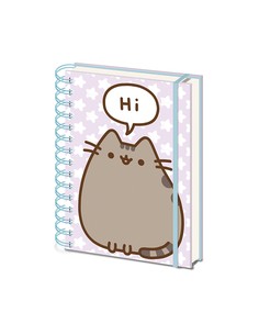 pyramid_international_cuaderno_a5_con_espiral_pusheen_says_hi_21_x_15_cm_5051265725097_oferta