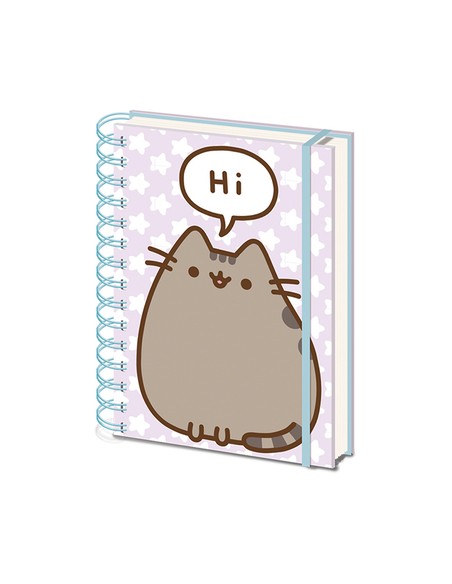 pyramid_international_cuaderno_a5_con_espiral_pusheen_says_hi_21_x_15_cm_5051265725097_oferta