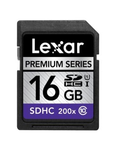 Tarjeta sd lexar 16gb sdhc 200x clase 10 sd card LSD16GBBEU200 kiwiku.com