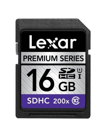 Tarjeta sd lexar 16gb sdhc 200x clase 10 sd card LSD16GBBEU200 kiwiku.com