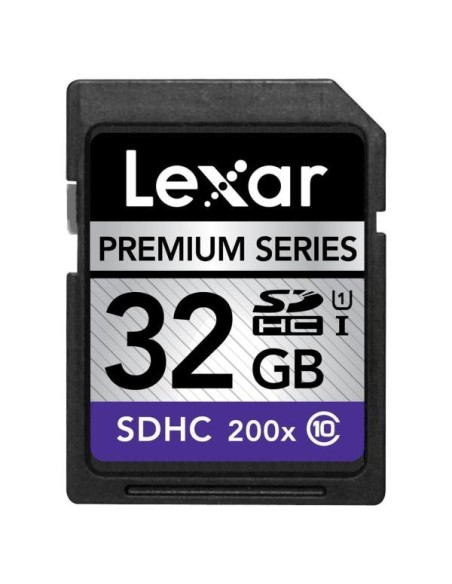 Tarjeta sd lexar 32gb sdhc 200x clase 10 sd card LSD32GBBEU200 kiwiku.com