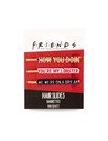 Mad Beauty Horquillas para el Cabello Friends Con Frases, Pack de 6 Unidades, Accesorio Femenino para Pelo