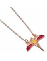 The Carat Shop Collar Con Colgante Harry Potter Fawkes - Diseño Inspirado en el Fénix de las Películas, Joyería de Plata para Fa