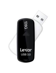 Memoria usb lexar 3.0 s33 128gb negra LJDS33-128ABEU kiwiku.com