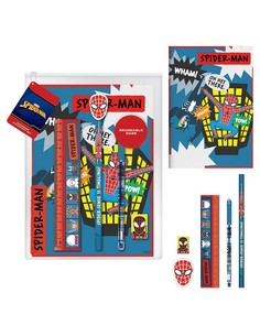 pyramid_international_set_de_papelería_spider-man_bocetos_con_libreta_estándar_para_niños_y_niñas_5051265738615_oferta
