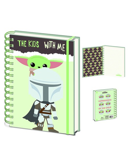 pyramid_international_cuaderno_a5_con_espiral_the_kids_with_me_-_the_mandalorian_21_x_15_cm_5051265738820_oferta