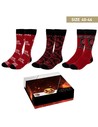 CERDA Pack de 3 Calcetines de Casa con Diseño de Dragón Talla 35/41 Unisex Cómodos y Suaves
