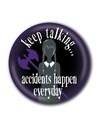 Pyramid International Chapa Accidents Happen 25mm Wednesday Addams
