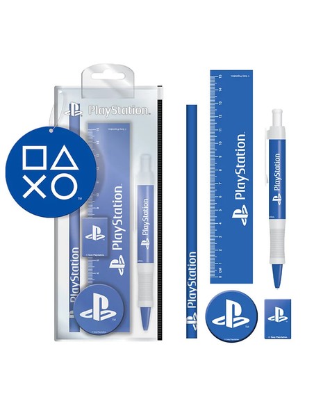 pyramid_international_set_de_papelería_escolar_oficial_de_playstation_con_estuche
