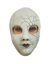Ghoulish Máscara Cara de Muñeca Espeluznante Talla Única para Halloween y Disfraces de Terror