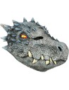 Ghoulish Máscara Dragón Blanco Talla Única para Disfraz de Halloween O Carnaval