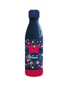 Stor Botella de Plástico Minnie Mouse Flores 660 Ml