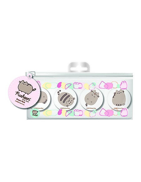 pyramid_international_pack_x_4_gomas_de_borrar_pusheen_botanical_edición_temática_5051265739223_oferta