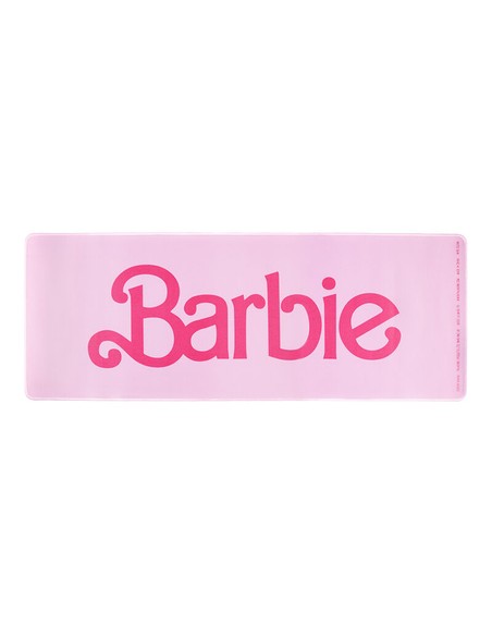 paladone_alfombrilla_de_escritorio_barbie_30_x_80_cm_diseño_oficial_rosa_con_logo_5056577741483_oferta