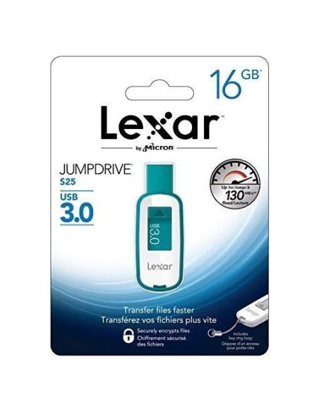 Memoria USB 3.0 S25 16GB verde LJDS25-16GABEU kiwiku.com