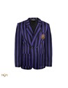 Cinereplicas Americana A Rayas Nevermore Academy Moradas Talla S