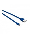 Trust Urban Cable Micro Usb A Usb 1 M Azul – Cable de Carga y Datos Compatible Con Dispositivos Android