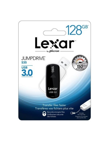Memoria USB 3.0 S35 128GB negro LJDS35-128ABEU kiwiku.com
