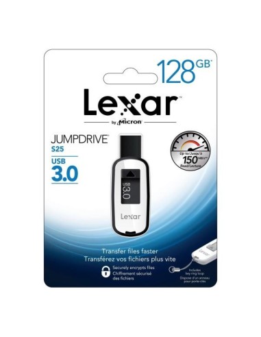 Lexar LJDS25-128ABEU - Memoria USB de 128 GB negro LJDS25-128ABEU kiwiku.com