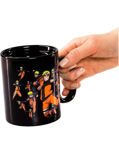 Compra Taza Naruto Shippuden 460 ml Cambia con Calor - ABYSTYLE en Kiwiku
