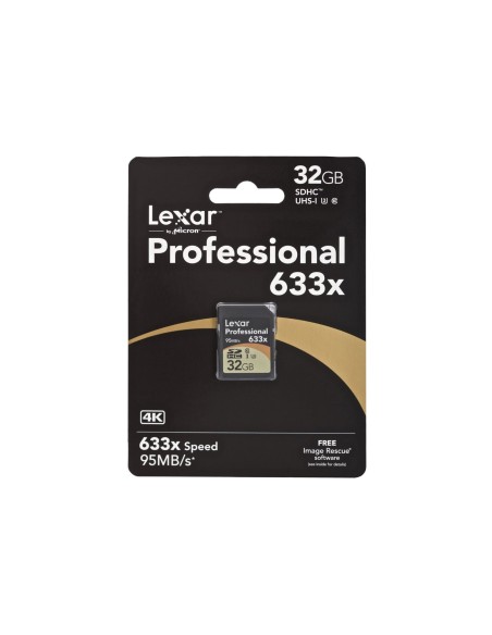 Tarjeta SD 32GB 633X PRO SDHC UHS-1 CALSS 10 LSD32GCBEU633 kiwiku.com