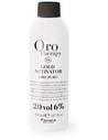 Fanola Activator Gold 20 Vol 150 Ml - Activador Especial para Color Keratin Con Oro Microactivo y Aceite de Argán