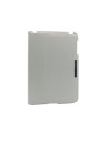 Funda promate protectora de piel con soporte y cierre magnético para ipad mini, (blanca)