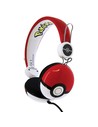 Otl Technologies Auriculares Tween Forma Poké Ball Rojo/blanco para Niños Con Jack 3.5 mm