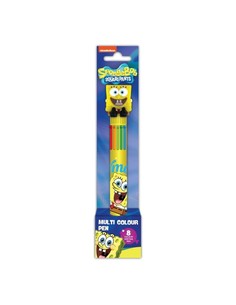 blue_sky_bolígrafo_multicolor_con_topper_3d_bob_esponja