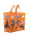 Konix Bolsa Reciclada Naruto Naranja Reutilizable para Compras