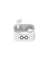 Auriculares Tws Earpods Gafas y Rayo Harry Potter Blanco