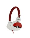 Otl Technologies Auriculares Kids Core Pokeball para Niños - Diseño Pokémon Limitado A 85 Db - Conector 3.5 mm